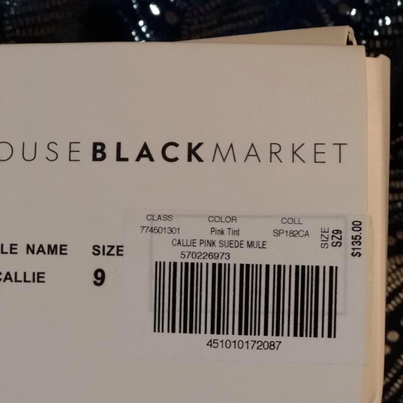 Gorgeous pink suede WHBM mules NEW - Picture 3 of 3